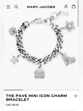 Marc Jacobs Charm Bracelet